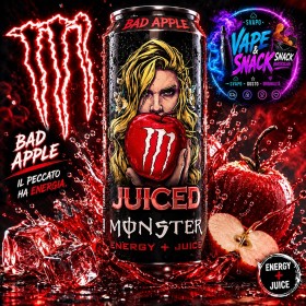 Monster Energy Drink Bad Apple 500ml