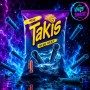 Takis Blue Heat, riccioli di tortillas al gusto di chili e lime da 100g