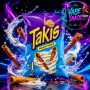 Takis Buckin Ranch, patatine al gusto di panna acida da 100g
