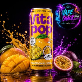 Vita Pop Mango Passion, al gusto di mango e frutto della passione da 330ml