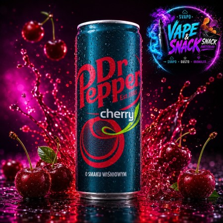 Dr Pepper Cherry, bevanda alla ciliegia da 330ml