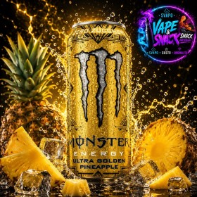 Monster Ultra Gold, energy drink all'ananas da 500ml