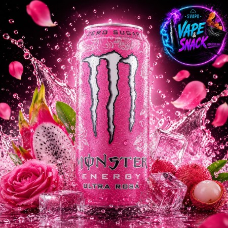 Monster Ultra Rosà Zero Sugar, al gusto di frutta da 500ml