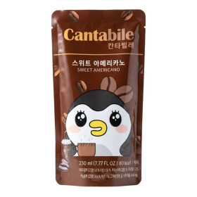 Cantabile Sweet Americano, caffè nero dolce da 230ml