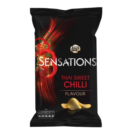Lay's Sensations Thai Sweet Chili Flavour, peperoncino thai da 40g