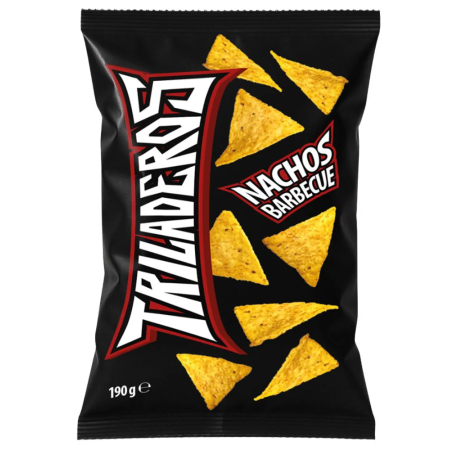 Triladeros Nachos BBQ, nachos al barbecue da 190g