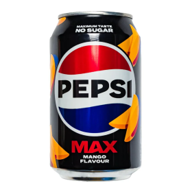 Pepsi Max Mango, bevanda al mango da 330ml