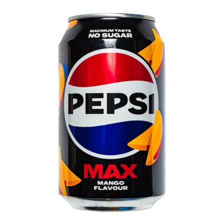 Pepsi Max Mango, bevanda al mango da 330ml
