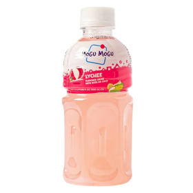 Mogu Mogu Lychee Juice, litchi e Nata de cocco da 320ml