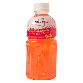 Mogu Mogu Strawberry Flavored Drink, fragola e Nata de cocco da 320ml
