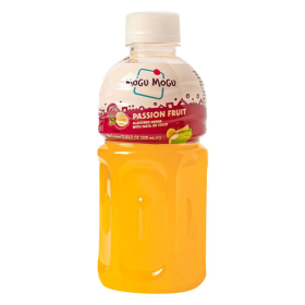 Mogu Mogu Passion Fruit Flavored Drink, gusto di frutto della passione con nata de coco da 320ml