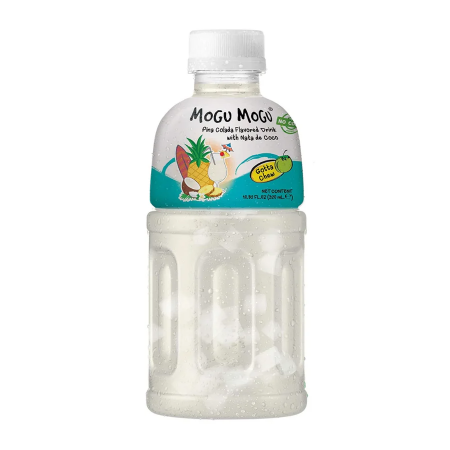 Mogu Mogu Pina Colada Flavored Drink, gusto di pina colada con nata de coco da 320ml