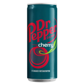 Dr Pepper Cherry, bevanda alla ciliegia da 330ml