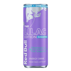 Red Bull The Lilac Edition, gusto di asperula e pompelmo rosa da 250ml