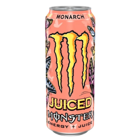 Monster Monarch, frutta pesca nettarina da 500ml