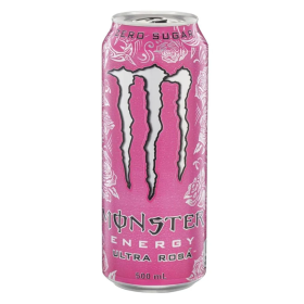 Monster Ultra Rosà Zero Sugar, al gusto di frutta da 500ml